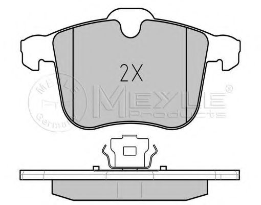 set placute frana,frana disc 2