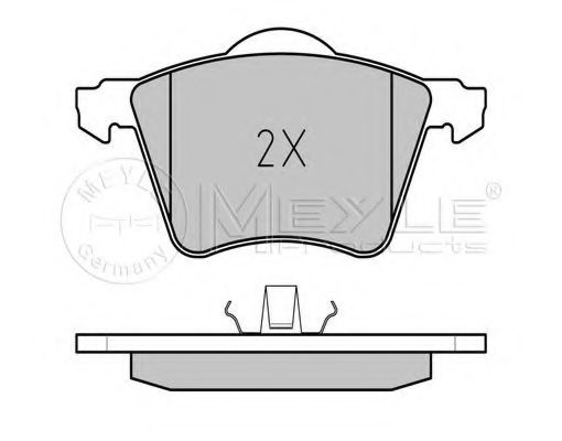 set placute frana,frana disc 2