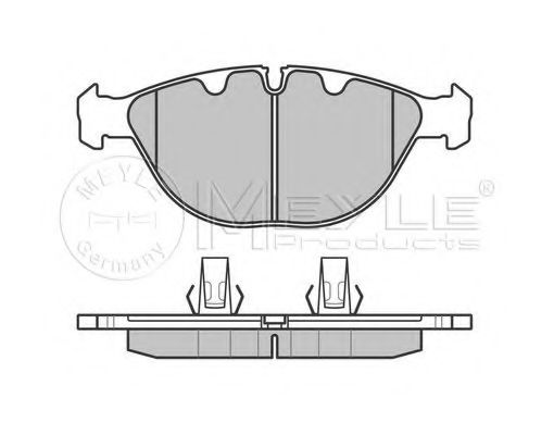 set placute frana,frana disc 2