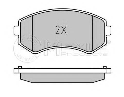 set placute frana,frana disc 2