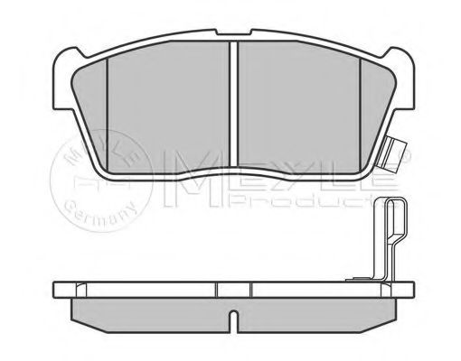 set placute frana,frana disc 3
