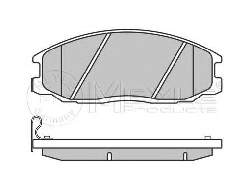 set placute frana,frana disc 2