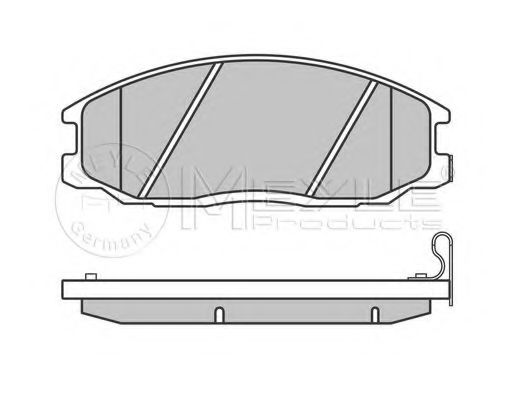 set placute frana,frana disc 3
