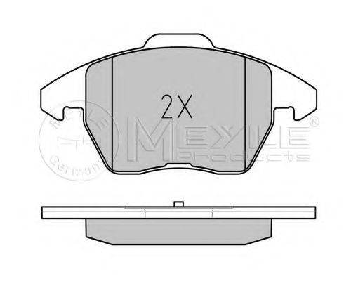 set placute frana,frana disc 2