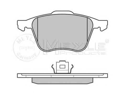 set placute frana,frana disc 2