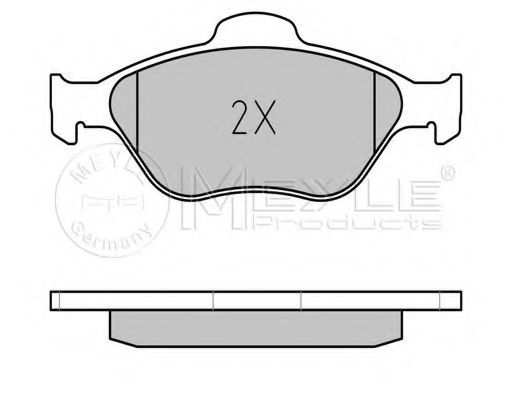 set placute frana,frana disc 2