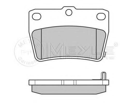 set placute frana,frana disc 3