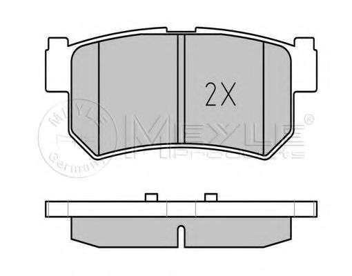 set placute frana,frana disc 2