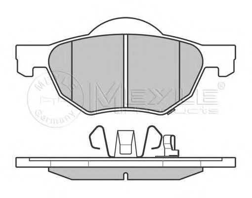 set placute frana,frana disc 3