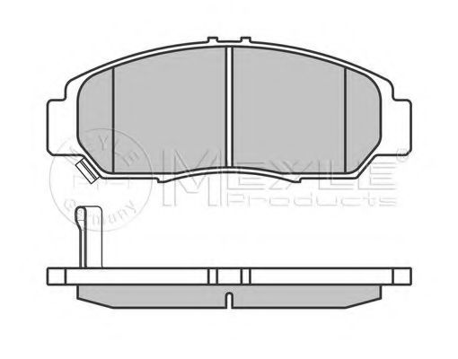 set placute frana,frana disc 2