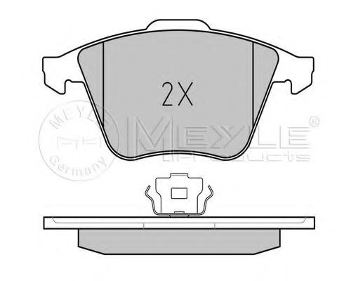 set placute frana,frana disc 2