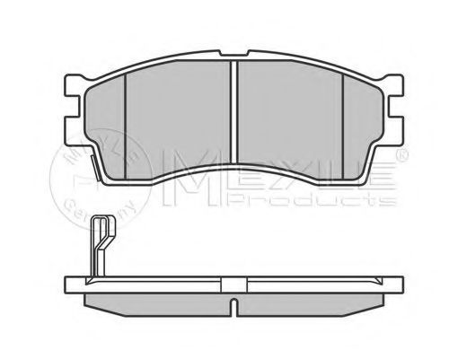set placute frana,frana disc 2
