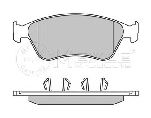 set placute frana,frana disc 2