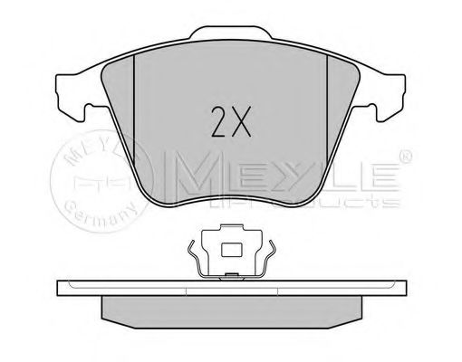 set placute frana,frana disc 2