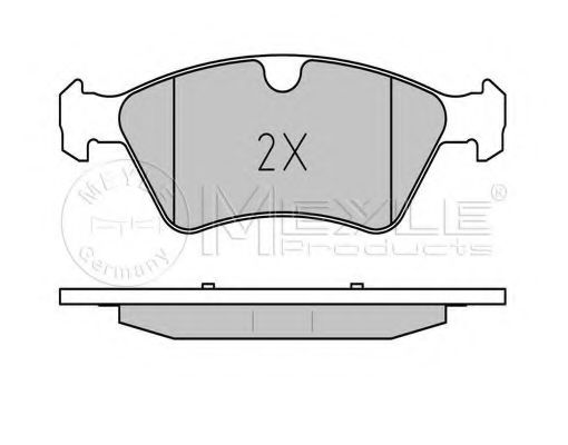 set placute frana,frana disc 2