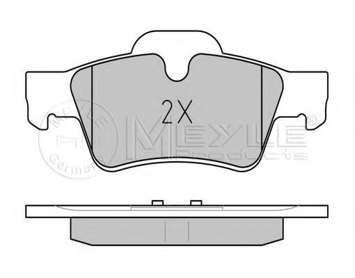 set placute frana,frana disc 2