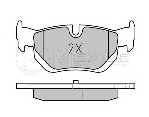 set placute frana,frana disc 2