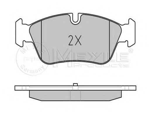 set placute frana,frana disc 2