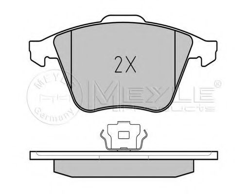 set placute frana,frana disc 2