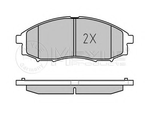 set placute frana,frana disc 2