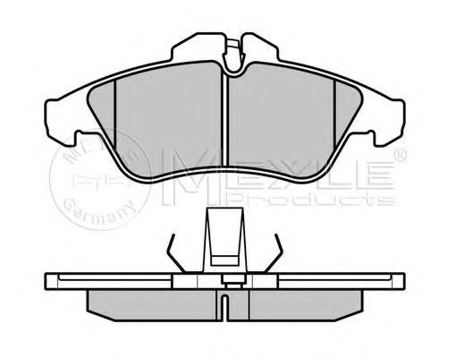 set placute frana,frana disc 2