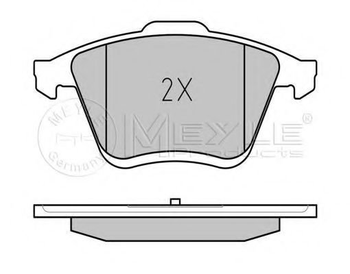 set placute frana,frana disc 2