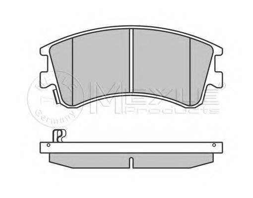 set placute frana,frana disc 2