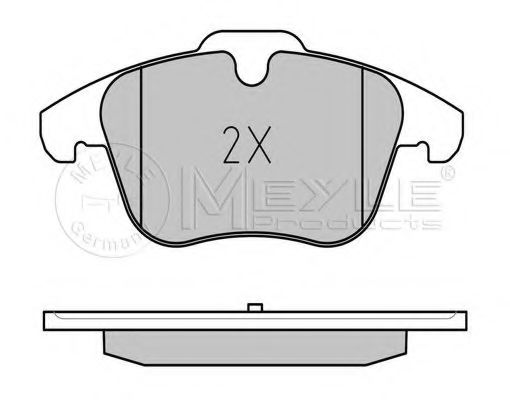 set placute frana,frana disc 2