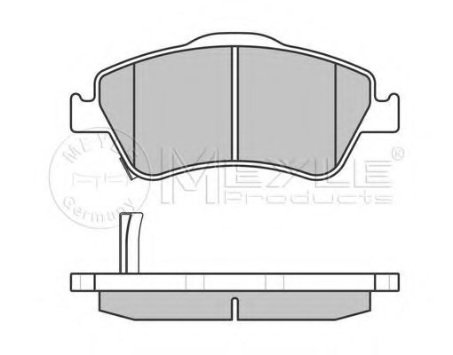 set placute frana,frana disc 2