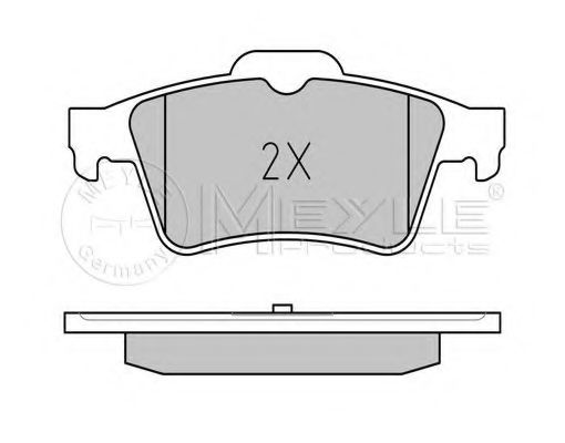 set placute frana,frana disc 2