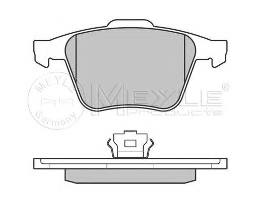 set placute frana,frana disc 2