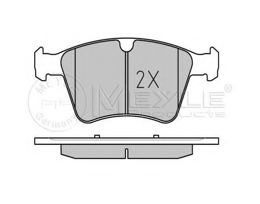 set placute frana,frana disc 2