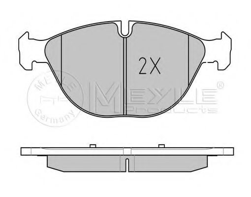 set placute frana,frana disc 2