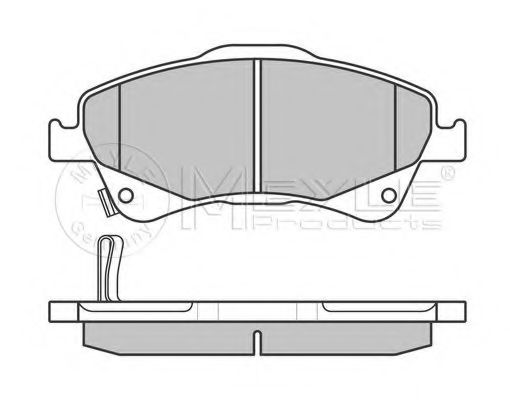 set placute frana,frana disc 2