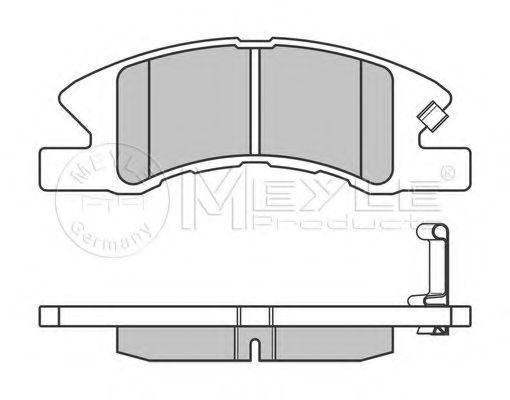set placute frana,frana disc 3