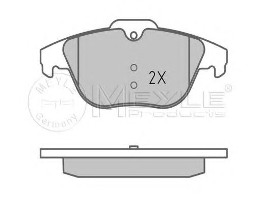 set placute frana,frana disc 2