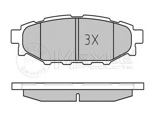 set placute frana,frana disc 2
