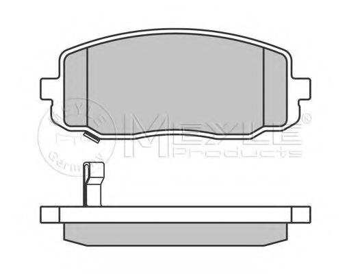set placute frana,frana disc 2