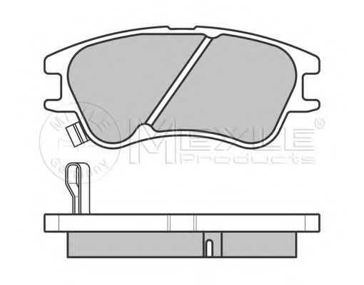 set placute frana,frana disc 2