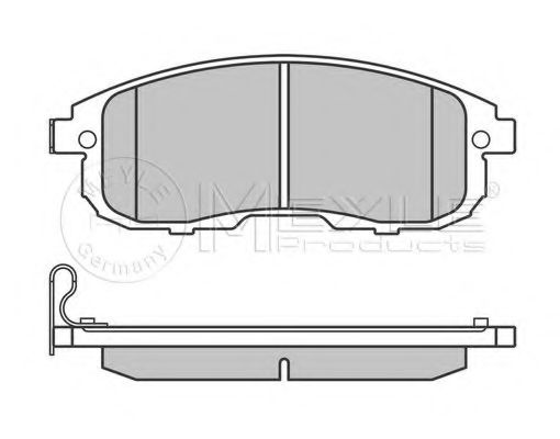 set placute frana,frana disc 2