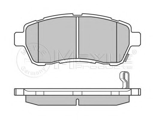 set placute frana,frana disc 3
