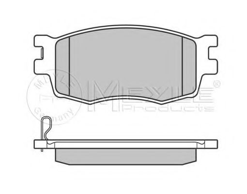 set placute frana,frana disc 2
