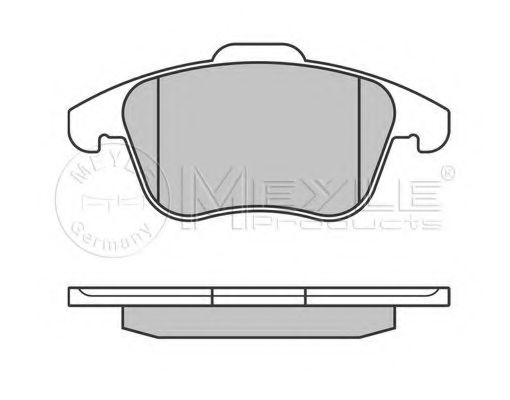 set placute frana,frana disc 2
