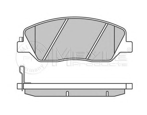 set placute frana,frana disc 2