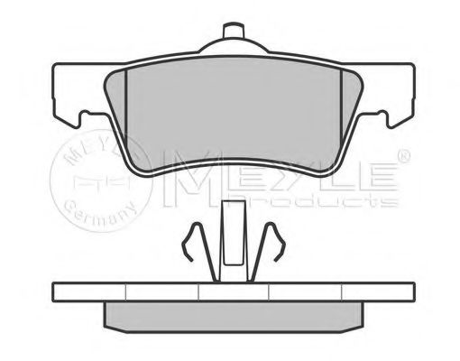 set placute frana,frana disc 2