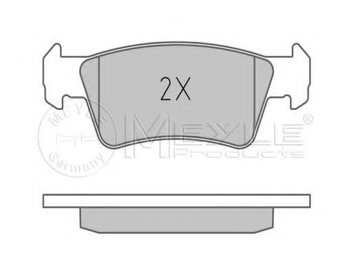 set placute frana,frana disc 2