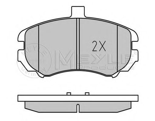 set placute frana,frana disc 2