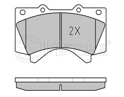set placute frana,frana disc 2