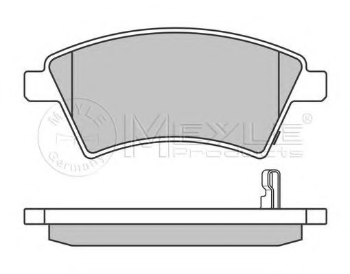 set placute frana,frana disc 2