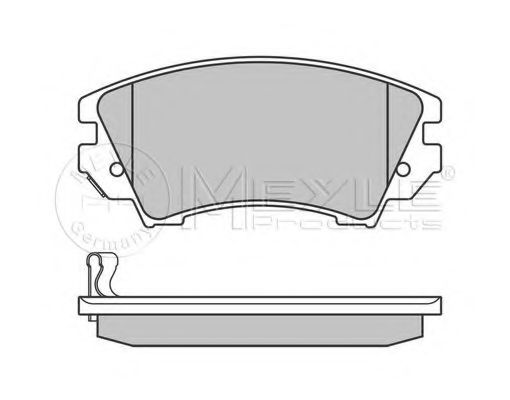 set placute frana,frana disc 2